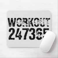 Texto desgastado y raspado Workout 247365 negro
