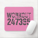 Alfombrilla De Ratón Texto desgastado y raspado Workout 247365 rosa<br><div class="desc">Texto desgastado y raspado Workout 247365 en color gris con fondo rosado. Perfecto para todo aquel que levante,  haga ejercicio físico,  entrenando,  construyendo el cuerpo e ir al gimnasio.</div>