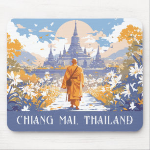 Alfombrilla De Ratón Texto personalizado Chiang Mai Tailandia