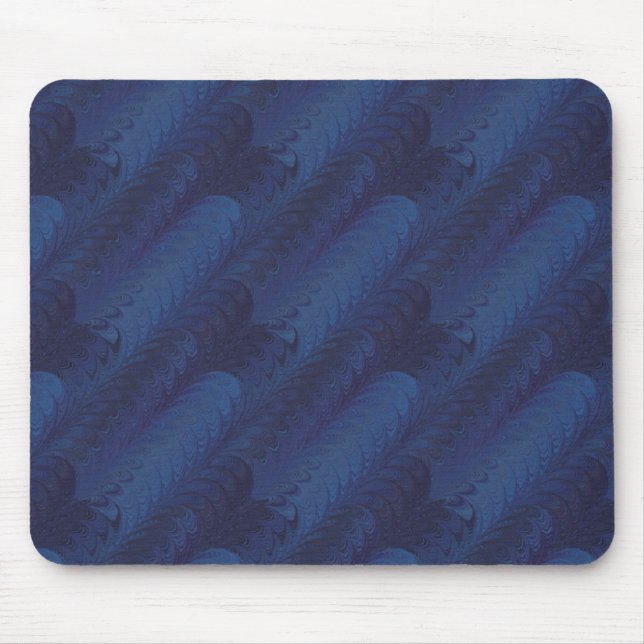 ALFOMBRILLA DE RATÓN TEXTURA AZUL DE VELVET (Frente)