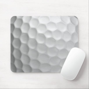 Alfombrilla De Ratón Textura de Bola de Golf Blanca con Hoyuelos