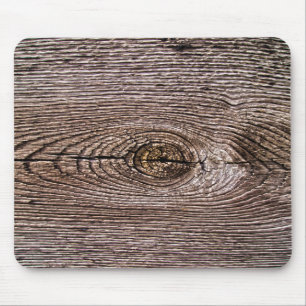 Alfombrilla De Ratón Textura de grano de madera
