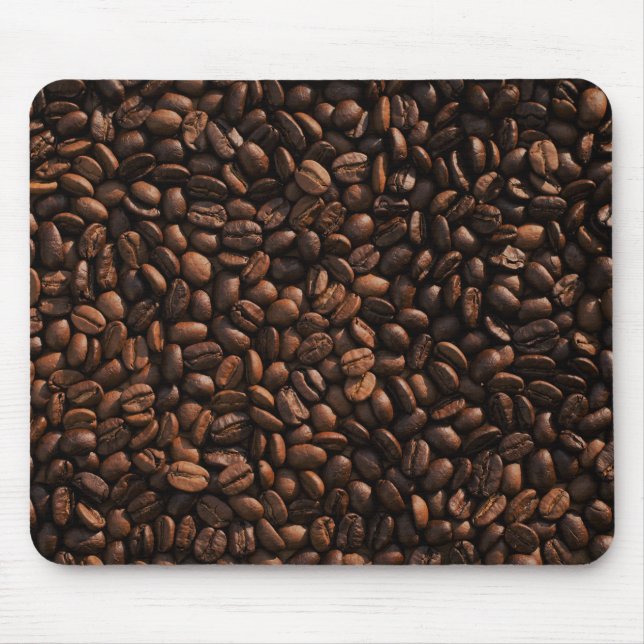 Alfombrilla De Ratón Textura de los granos de café (Frente)