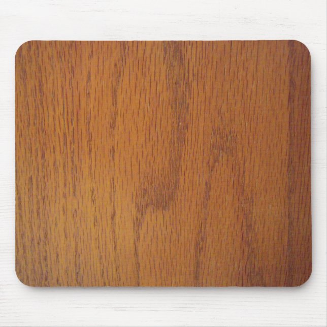 Alfombrilla De Ratón Textura de madera caliente del grano (Frente)