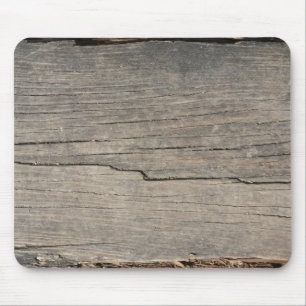 Alfombrilla De Ratón Textura de madera rústica