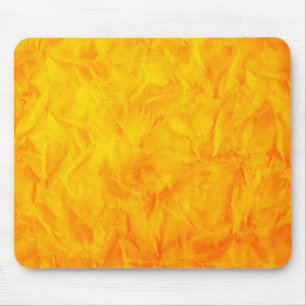 Alfombrilla De Ratón TEXTURA DE PAPEL DE FONDO - amarillo naranja