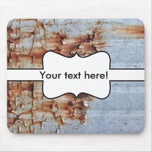 Alfombrilla De Ratón Textura de pintura de pelado