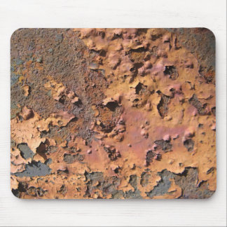 Alfombrilla De Ratón Textura oxidada y decaída de la pintura