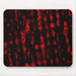 Alfombrilla De Ratón Textura roja y negra