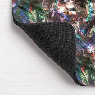 Alfombrilla De Ratón Textura rústica de color cobre brillante, rugosida