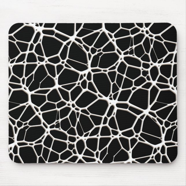 Alfombrilla De Ratón Textura web blanca + tu bachgr. e ideas (Frente)