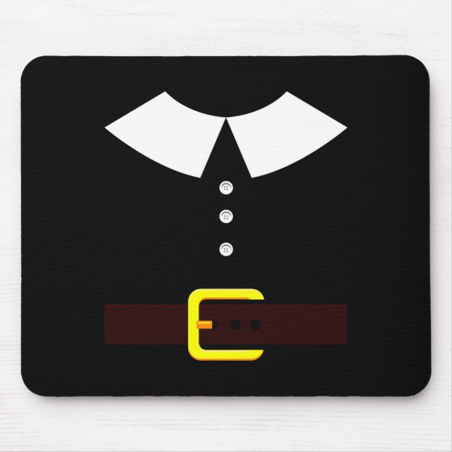 Alfombrilla De Ratón Thanksgiving Lgrim Shirt - New World Lgrim Costume (Frente)