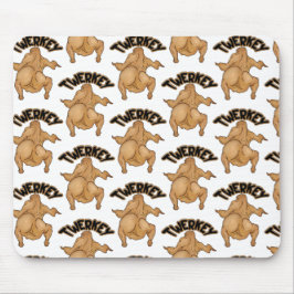 Alfombrilla De Ratón Thanksgiving Twerkey Mousepad