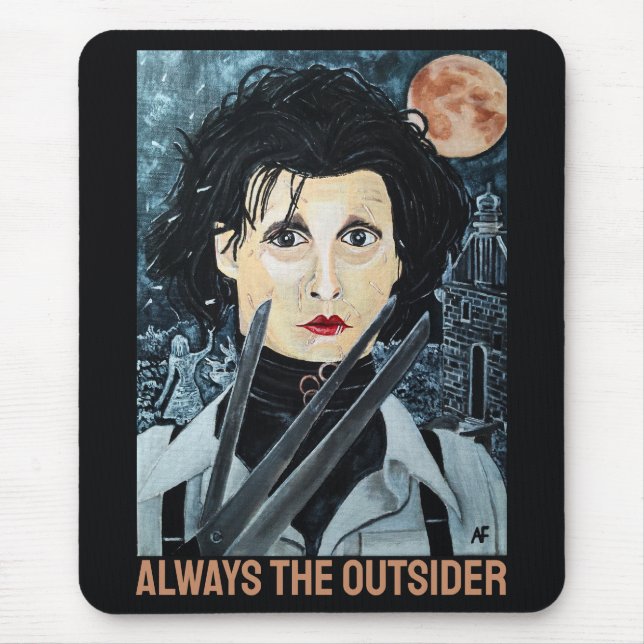 Alfombrilla De Ratón The Artist Painting by Alfred Fox (Frente)