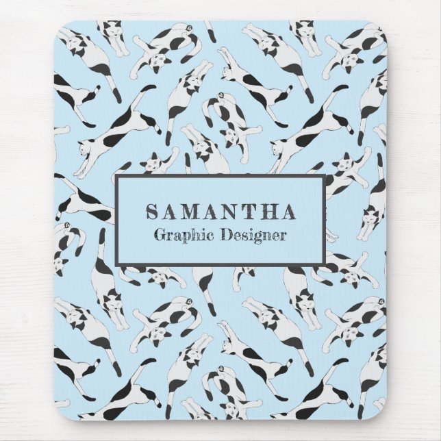 Alfombrilla De Ratón The Cats of cadstudios My Planner Baby Blue (Frente)