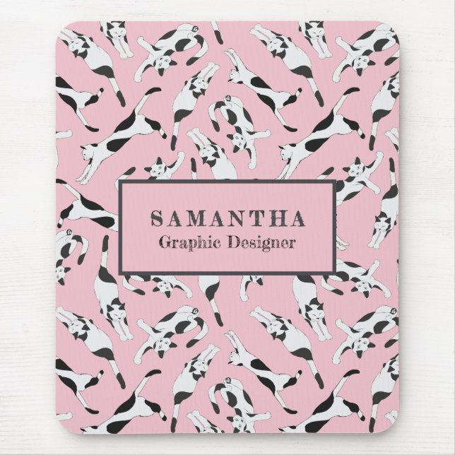 Alfombrilla De Ratón The Cats of cadstudios My Planner Rose (Frente)