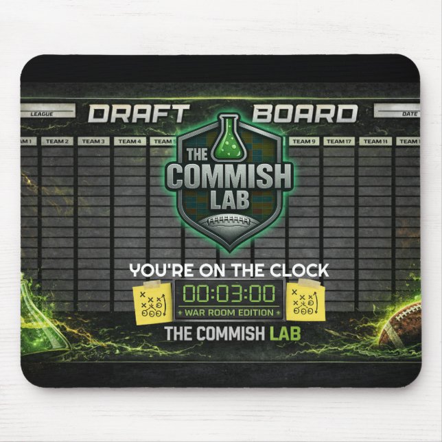 Alfombrilla De Ratón The Commish Lab Mouse Pad (Frente)