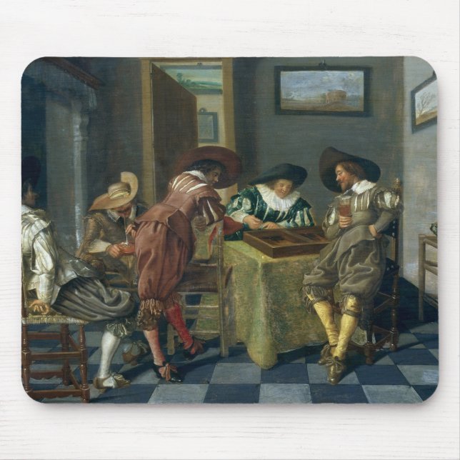 Alfombrilla De Ratón The Game del backgammon (Frente)