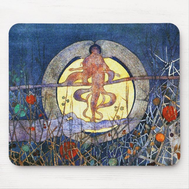 Alfombrilla De Ratón The Harvest Moon - Charles Rennie Mackintosh (Frente)