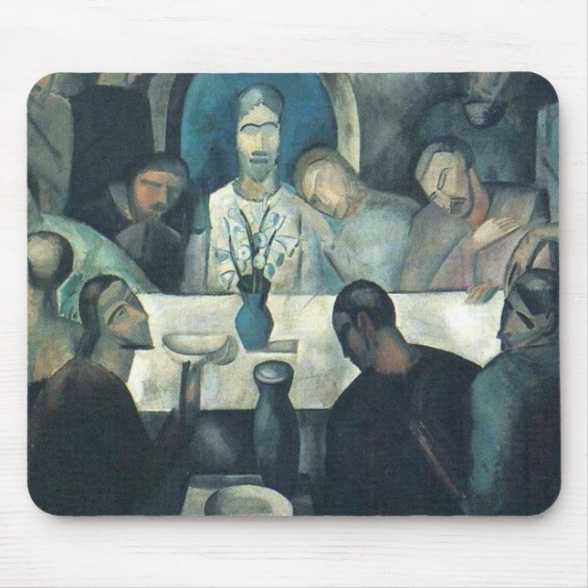 Alfombrilla De Ratón The Last Supper of Jesus Andre Derain 1911 (Frente)