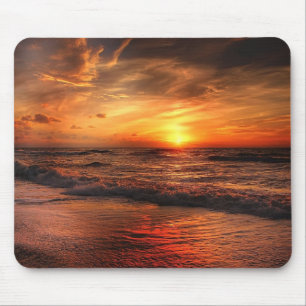 Alfombrilla De Ratón The Most Perfect Sunset at the Beach