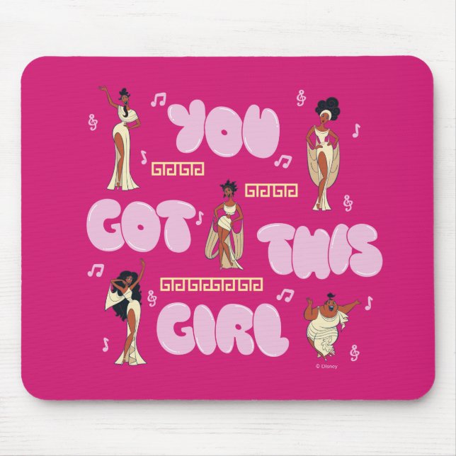 Alfombrilla De Ratón The Muses - You Got This Girl Mouse Pad (Frente)