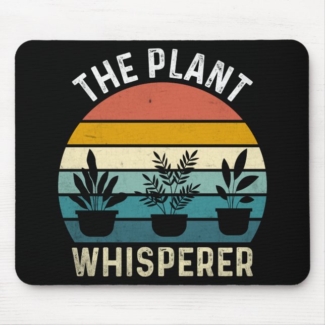 Alfombrilla De Ratón The Plant Whisperer Funny (Frente)