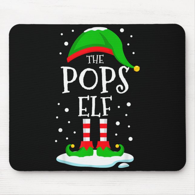 Alfombrilla De Ratón The Ps Elf Christmas Family Matching Xmas Grandpa  (Frente)