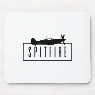 Alfombrilla De Ratón The Spitfire, Un Icónico Avión Británico De Combat