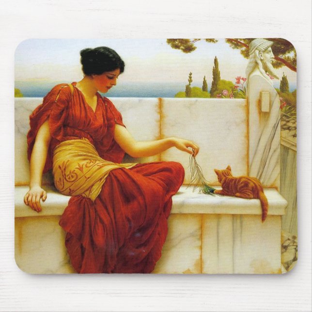 Alfombrilla De Ratón "The Tease" de Godward (Frente)