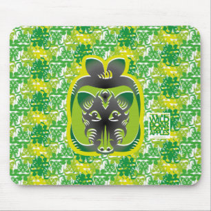 ALFOMBRILLA DE RATÓN THE WILD BOAR EATS APPLES BY MASANSER
