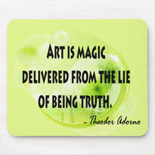 Alfombrilla De Ratón Theodor Adorno (Frente)