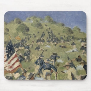 Alfombrilla De Ratón Theodore Roosevelt que toma al santo Juan