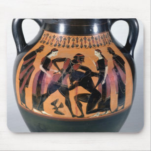 Alfombrilla De Ratón Theseus que lucha el Minotaur