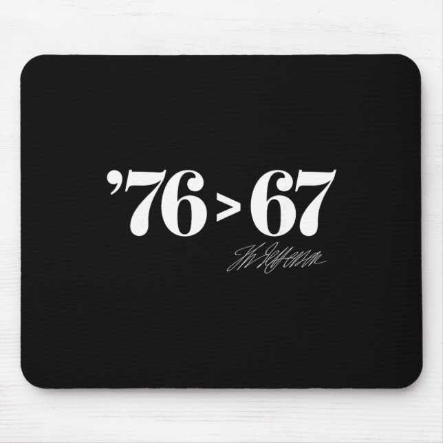 Alfombrilla De Ratón Thomas Jefferson 76 > 67 Evidente Minimal M (Frente)