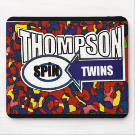 Alfombrilla De Ratón THOMPSON SPIN TWINS Mousepad