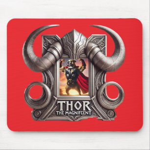 Alfombrilla De Ratón Thor the Magnificent Mouse Pad