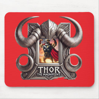 Alfombrilla De Ratón Thor the Magnificent Mouse Pad