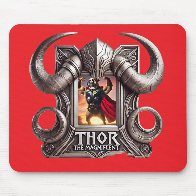 Alfombrilla De Ratón Thor the Magnificent Mouse Pad (Frente)