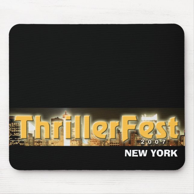Alfombrilla De Ratón Thrillerfest Mousepad 2007 (Frente)