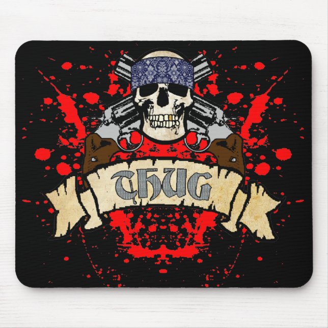 Alfombrilla De Ratón Thug Mousepad (Frente)