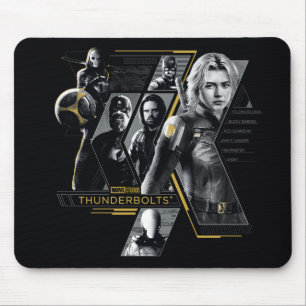 Alfombrilla De Ratón Thunderbolts*   Gráfico de grupo