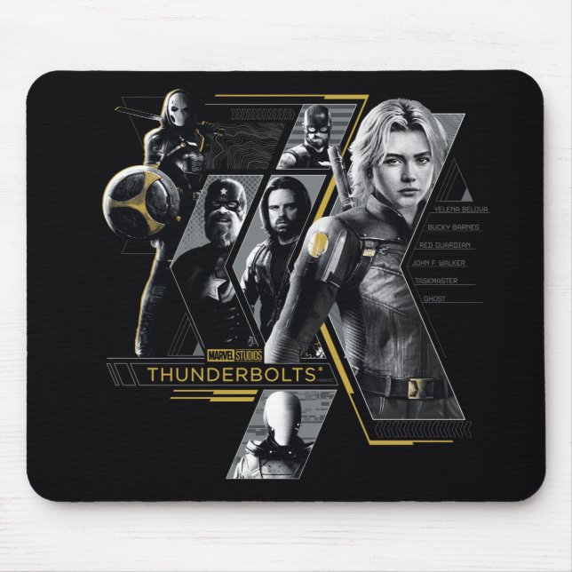 Alfombrilla De Ratón Thunderbolts* | Gráfico de grupo (Frente)