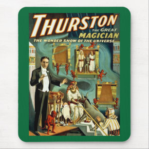 Alfombrilla De Ratón Thurston el mago - la demostración de la maravill
