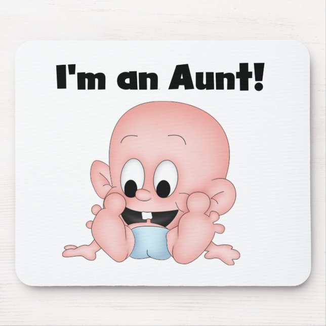 Alfombrilla De Ratón Tía de camisetas y regalos de nuevos sobrinos (Frente)