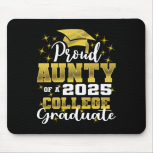 Alfombrilla De Ratón Tía Orgullosa De La Familia De Graduado Universita