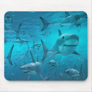 Alfombrilla De Ratón Tiburones