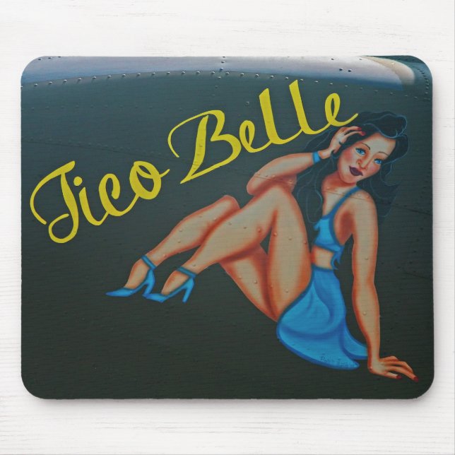 Alfombrilla De Ratón Tico Belle Mousepad (Frente)