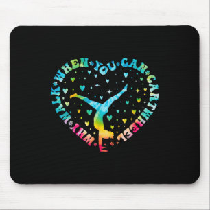 Alfombrilla De Ratón Tie-dye Cardilla Gimnasia Cheerader Gym