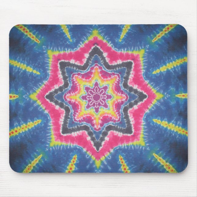 Alfombrilla De Ratón Tie Dye Mousepad (Frente)